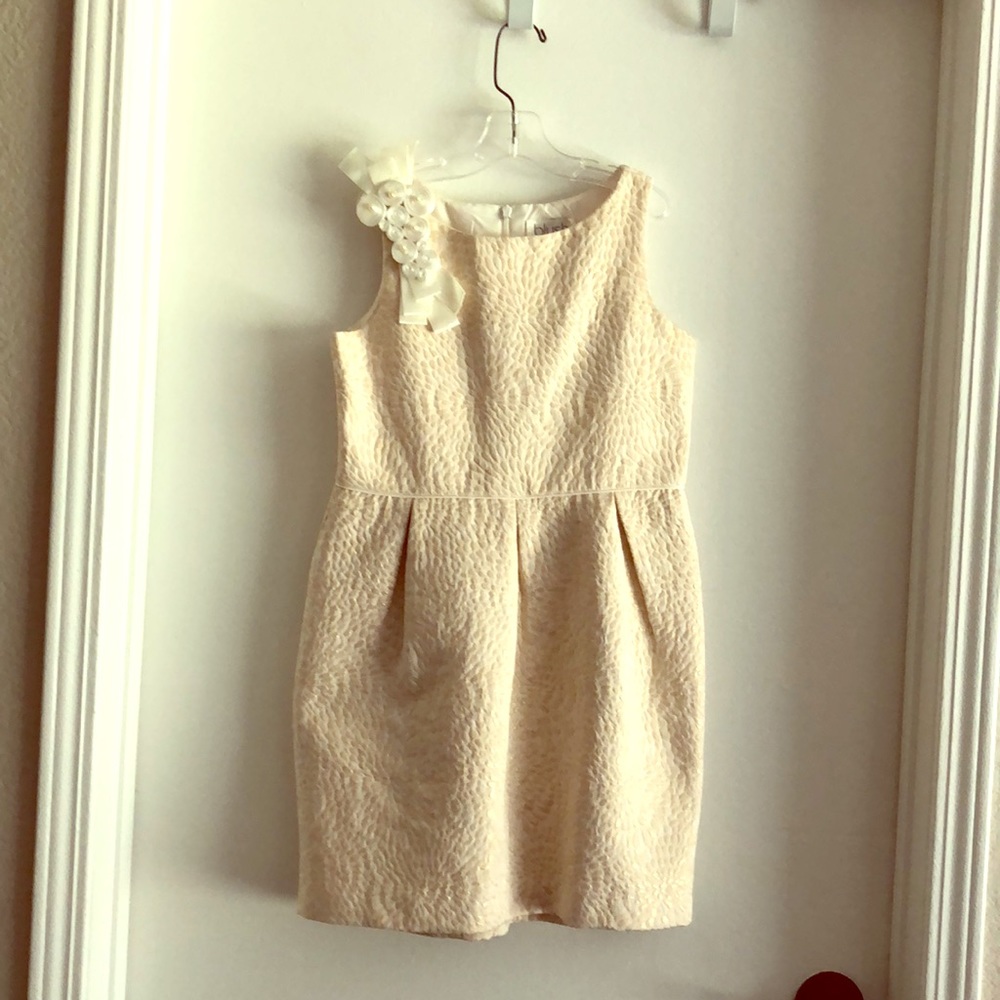 Formal Foil Jacquard Dress